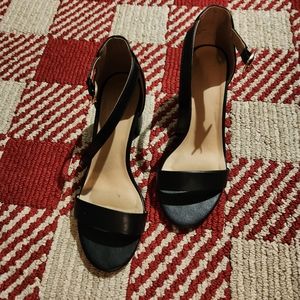 Faux Leather used sandals 7M